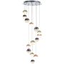 Függőlámpa MOCADO PND-13112146-14A-CR 3000K 14x58,8W/LED 3528LM IP20 a Italux-tól