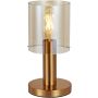 Asztali lámpa SARDO TB-5581-1-BRO+AMB 1x40W/E27 IP20 a Italux-tól