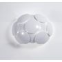 Fali lámpa SANTINA WHITE W0317-01A-T5E0 1x26W/E27 a Italux-tól