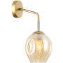 Fali lámpa BORGO WL-30843-1 GD+AMB 1x40W/E27 IP20 a Italux-tól