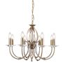 Csillár AEGEAN AG8-AGED-BRASS 8x60W/E14 a Elstead Lighting-tól
