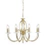 Csillár AEGEAN AG8-POL-BRASS 8x60W/E14 a Elstead Lighting-tól