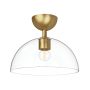 Plafonlámpa Jude ALM-JUDE-SF-GD-CL 60W 1x60W/E27 a Elstead Lighting-tól