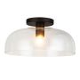 Plafonlámpa Sylvia ALM-SYLVIA-SF-BK-CL 60W 1x60W/E27 a Elstead Lighting-tól