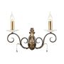 Fali lámpa AMARILLI AML2-BRONZE 2x60W/E14 a Elstead Lighting-tól
