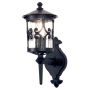 Fali lámpa HEREFORD BL10-BLACK 1x60W/E27 IP23 a Elstead Lighting-tól
