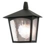 Fali lámpa YORK BL15-BLACK 1x60W/E27 IP23 a Elstead Lighting-tól