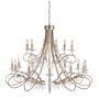 Csillár CHRISTINA CRT18-SIL-GOLD 18x60W/E14 a Elstead Lighting-tól