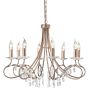 Csillár CHRISTINA CRT8-SILVER-GOLD 8x60W/E14 a Elstead Lighting-tól