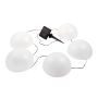 Napenergiás lámpa LAMPY SOLARNE EKO0450 RGB 5x0,1W/LED IP44 a Eko-Light-tól