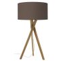 Asztali lámpa WOOD 621B-G05X1A-50 1x60W/E27 IP20 a Novolux-tól