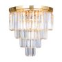 Süllyesztett mennyezeti lámpa AMEDEO FC17106/4+1-GLD 5x40W/E14 a Zuma Line-tól