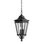 Függőlámpa COTSWOLD LANE FE-COTSLN8-L-BK 3x60W/E14 IP23 a Feiss-tól