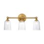 Fali lámpa Hugeunot Lake FE-HUGOLAKE3BATH-BB 3x3.5W/G9 IP44 a Feiss-tól