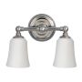 Fali lámpa HUGUENOT LAKE FE-HUGOLAKE2BATH 2x40W/G9 IP44 a Feiss-tól