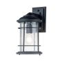 Fali lámpa Lighthouse FE-LIGHTHOUSE2-M-BLK 1x60W/E27 IP44 a Feiss-tól