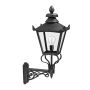 Fali lámpa GRAMPIAN GB1-BLACK 1x150W/E27 IP23 a Elstead Lighting-tól