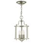 Függőlámpa GENTRY HK-GENTRY-P-S-PN 3x60W/E14 a Elstead Lighting-tól
