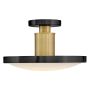 Plafonlámpa Kieran HK-KIERAN-LED-SF-BK-LCB 2900K, 3500K, 4000K, 5000K, 6000K 32W/LED 3468lm a Hinkley-tól
