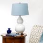 Asztali lámpa Isla ISLA-PN-TL-BLUE 1x60 W/E27 a Elstead Lighting-tól