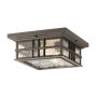 Süllyesztett mennyezeti lámpa BEACON SQUARE KL-BEACON-SQUARE-F-OZ 2x60W/E27 IP44 a Elstead Lighting-tól