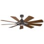 Ventilátor Gentry KLF-GENTRY-65-WZ 3000K 1x14W/LED 1300 lm IP20 a Kichler-tól