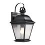 Fali lámpa Mount Vernon KL-MOUNT-VERNON2-L-BK 1x60W/E27 ip44 a Kichler-tól