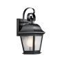 Fali lámpa Mount Vernon KL-MOUNT-VERNON2-S-BK 1x60W/E27 ip44 a Kichler-tól