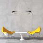Függőlámpa Ring LP-909/1P S BK CCT 3000K|4000K|6000K 1x48W/LED IP20 a Light Prestige-tól