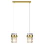 Függőlámpa Vetro LP-2910/2L GD 10W 2x10W/E14 a Light Prestige-tól