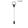 Fali lámpa COMO MSE010100344 1x9W/LED|E27 IP20 a King Home-tól