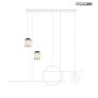 Függőlámpa STARS MSE010100343 3000K 1x46W/LED 3680LM IP20 a King Home-tól