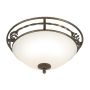 Süllyesztett mennyezeti lámpa PEMBROKE PB-F-A-BLK-GOLD 2x60W/E27 a Elstead Lighting-tól
