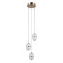 Függőlámpa Alani PND-34375-3-HBR 3000K 15W 3x15W/LED 1170lm a Italux-tól