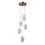 Függőlámpa Alani PND-34375-5-HBR 3000K 28W 5x28W/LED 2184lm a Italux-tól