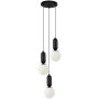 Függőlámpa ALDEVA PND-02340-3S-BK 3x40W/E27 IP20 a Italux-tól