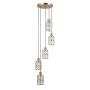Függőlámpa Alma PND-40668-5-HBR 40W 5x40W/E27 a Italux-tól