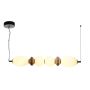 Függőlámpa Balos PND-94921-4A-BK 3000K 23W 1x23W/LED 2840lm a Italux-tól