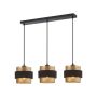 Függőlámpa Bans PND-27467-3-BK-GD 40W 3x40W/E27 a Italux-tól