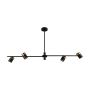 Plafonlámpa Elice PND-58892-4-BK-BRO 35W 4x35W/GU10 a Italux-tól