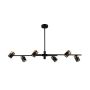 Plafonlámpa Elice PND-58892-6-BK-BRO 35W 6x35W/GU10 a Italux-tól