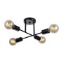 Plafonlámpa FORMIO PND-4052-4-BL 4x40W/E27 IP20 a Italux-tól
