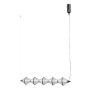 Függőlámpa Fuente PND-34395-5-BK 3000K 25W 5x25W/LED 1576lm a Italux-tól