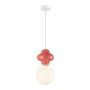 Függőlámpa Latera PND-94331-1L-RED 40W 1x40W/E14 a Italux-tól