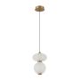 Függőlámpa Nico PND-8545-2-AB-WH 3000K 8W 1x8W/LED 825lm a Italux-tól
