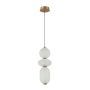 Függőlámpa Nico PND-8545-3-AB-WH 3000K 15W 1x15W/LED 1492lm a Italux-tól
