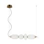Függőlámpa Nico PND-8545-4H-AB-WH 3000K 18W 1x18W/LED 1925lm a Italux-tól