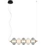 Függőlámpa Testa PND-84938-4-BK 3000K 1x19W/LED 1200lm IP20 a Italux-tól