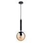 Függőlámpa RAVENA PND-2324-1 BK+AMB 1x10W/E27 IP20 a Italux-tól