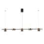 Függőlámpa REMDAL PND-16374-5-BK-3K 3000K 30W/LED 2300LM IP20 a Italux-tól